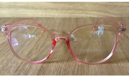 Anti-blue light flat glasses