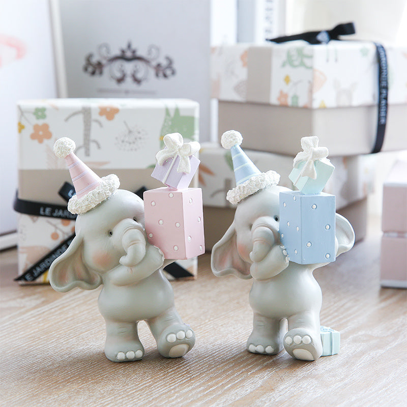 TV cabinet decoration cute girl resin home decoration