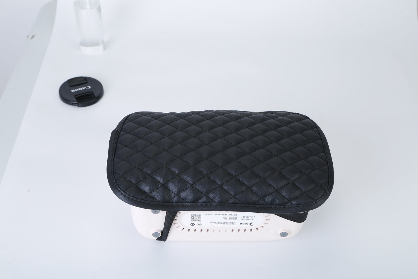 1Pc Car Armrest Pad Cover PU Leather Auto Center Console Seat Box Cover Protector Car Accessories Armrest Cushion Pad Fit For Vehicle SUV Truck Car