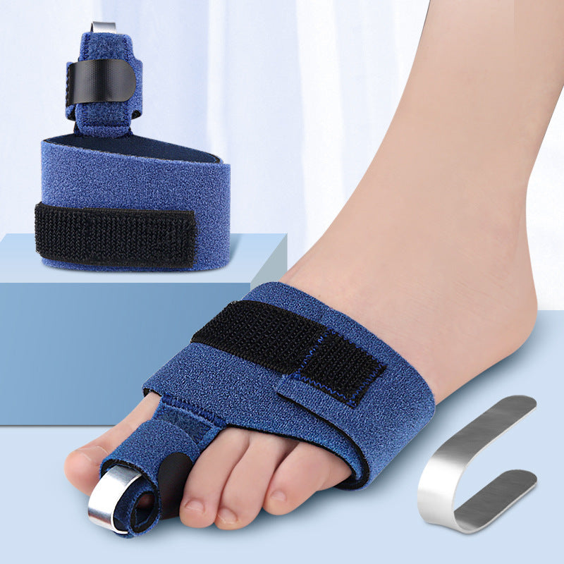 Toe Fixing Band Adjustable Fixed Splint Single Finger Curved Bow Aluminum Plate Support Protective Gear Toe Protective Cover