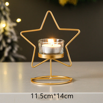 Nordic Aromatherapy Iron Candle Holder