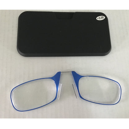 Clip-on reading glasses SOS wallet emergency glasses