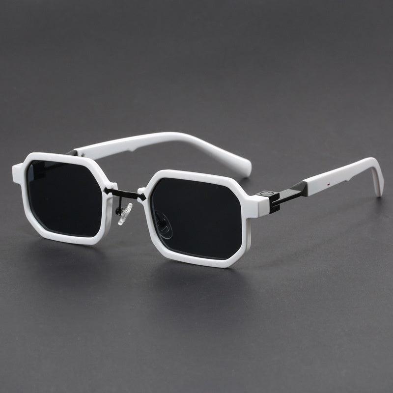 Retro Polygon Exquisite Sun Glasses Women