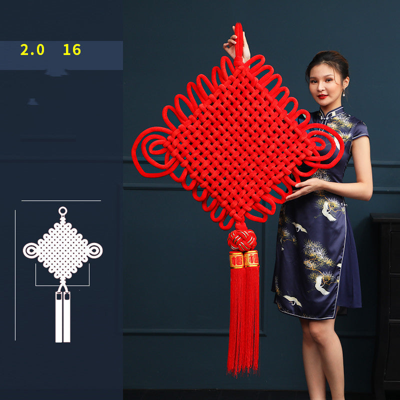 Wall Hanging Decoration Of Large Living Room For New Year