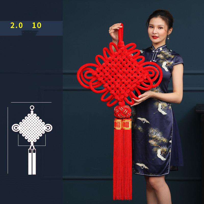 Wall Hanging Decoration Of Large Living Room For New Year