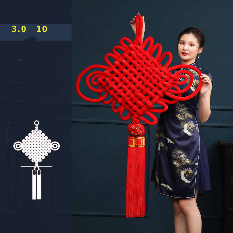 Wall Hanging Decoration Of Large Living Room For New Year