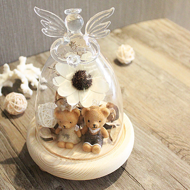 Decoration Creative Glass Cover Overall Decoration Crafts Furnishings