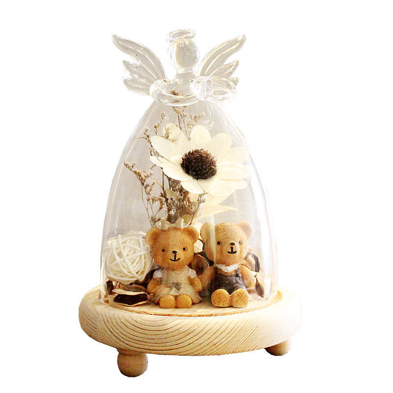 Decoration Creative Glass Cover Overall Decoration Crafts Furnishings