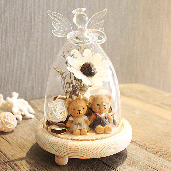 Decoration Creative Glass Cover Overall Decoration Crafts Furnishings