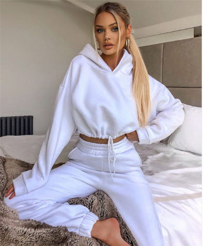 Two-Piece Fashion Long-Sleeved Sports And Leisure Suit