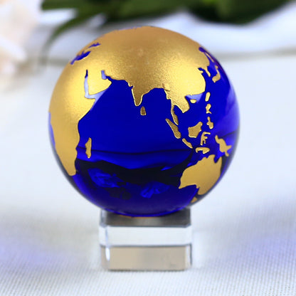 Crystal Earth Crystal Ball Gift Decoration Desk Decoration