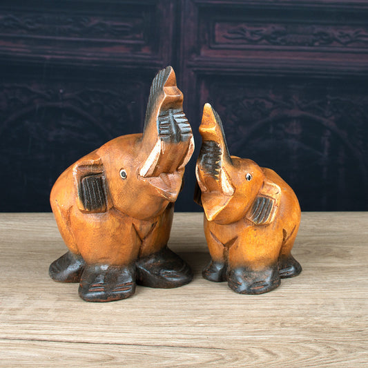 Wooden Statue Decoration Office Decoration Creative Gift