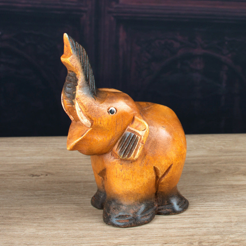 Wooden Statue Decoration Office Decoration Creative Gift