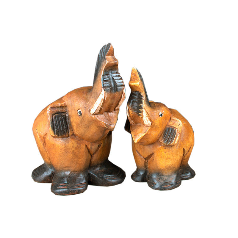 Wooden Statue Decoration Office Decoration Creative Gift