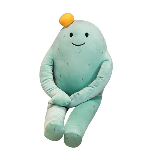 Heal Tie Squat Cactus Emoji Doll Rag Doll