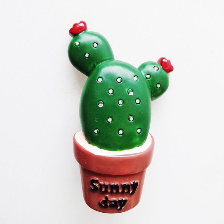 Car Air Outlet Perfume Clip Creative Simulation Potted Cactus Car Air Conditioner Air Outlet Clip Car Decoration