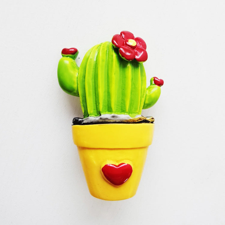 Car Air Outlet Perfume Clip Creative Simulation Potted Cactus Car Air Conditioner Air Outlet Clip Car Decoration