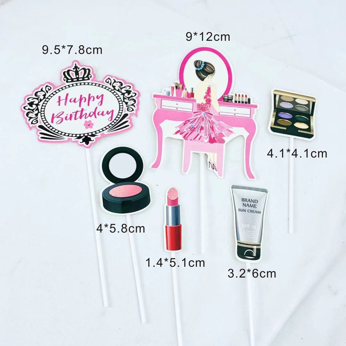 Birthday Cake Decoration Romantic Dessert Table