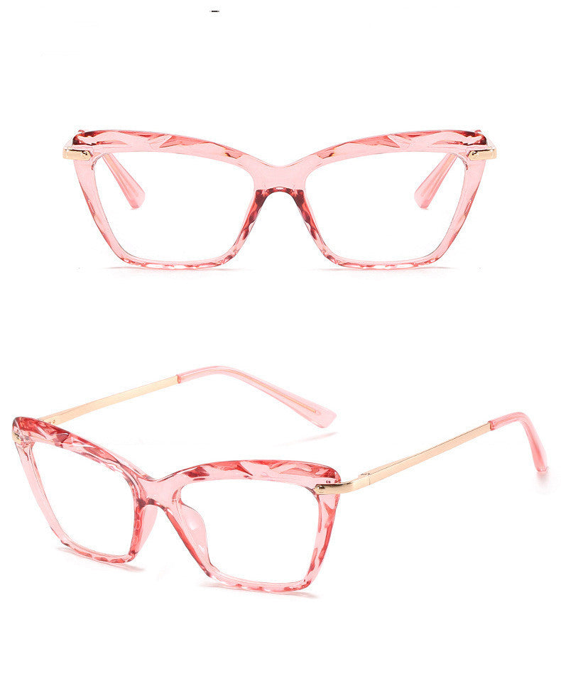 Water Ripple Triangle Frame Glasses