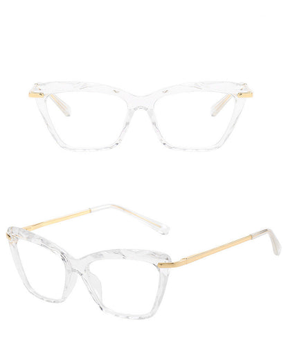 Water Ripple Triangle Frame Glasses