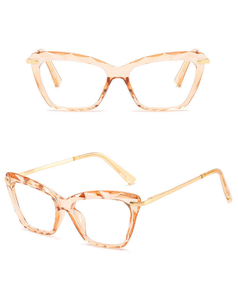 Water Ripple Triangle Frame Glasses