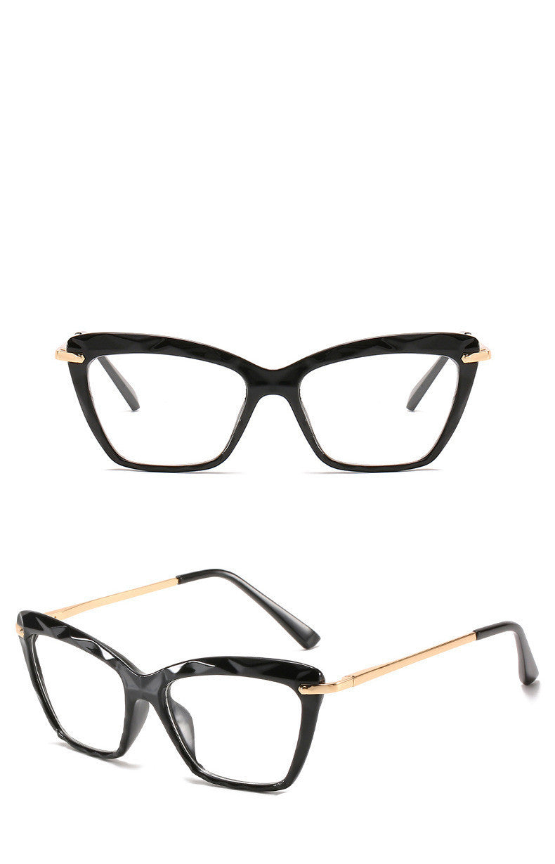 Water Ripple Triangle Frame Glasses