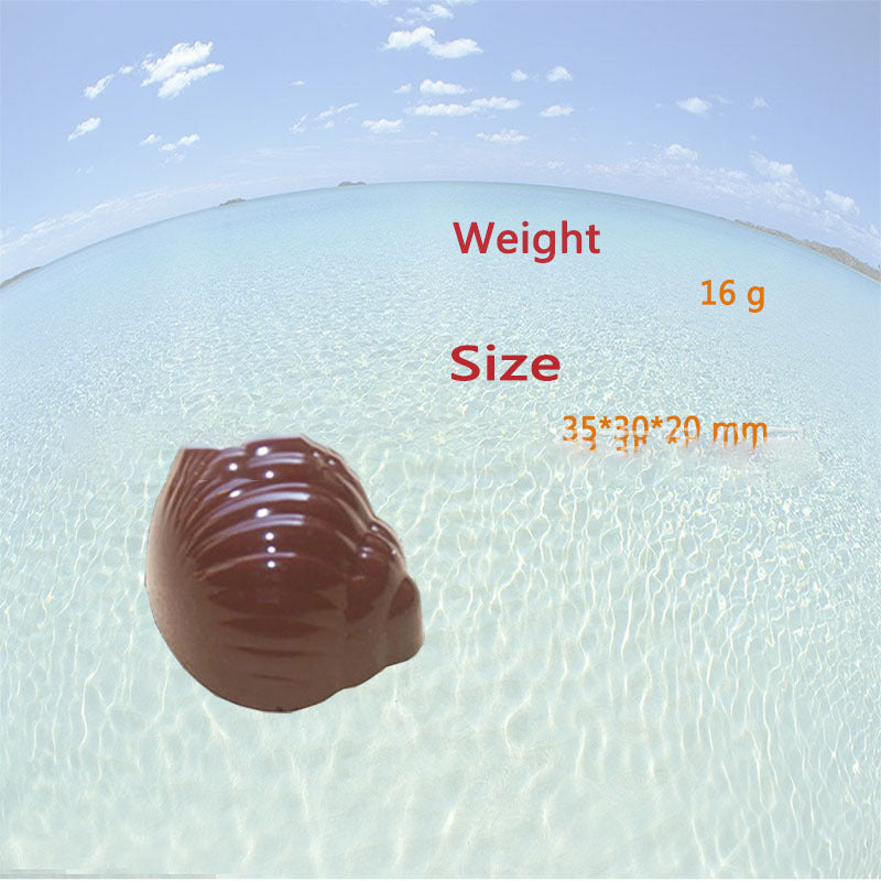 Three-dimensional Conch Chocolate Mold Escargot Chocolate Mold Jelly Pudding DIY Baking Mold