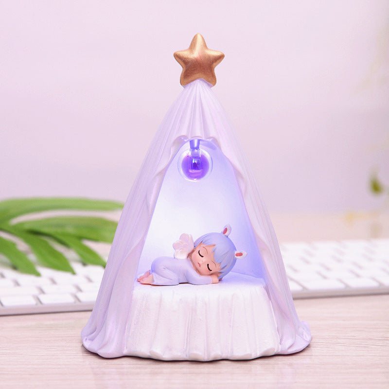 Creative Cartoon Cute Annie Cake Decoration Baking Party Decoration Car Decoration Resin Craft