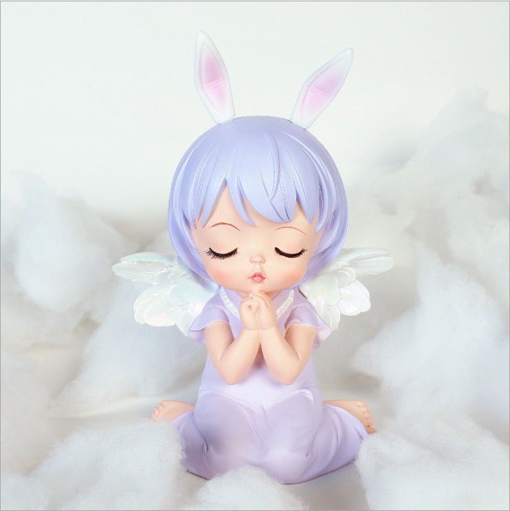 Creative Cartoon Cute Annie Cake Decoration Baking Party Decoration Car Decoration Resin Craft