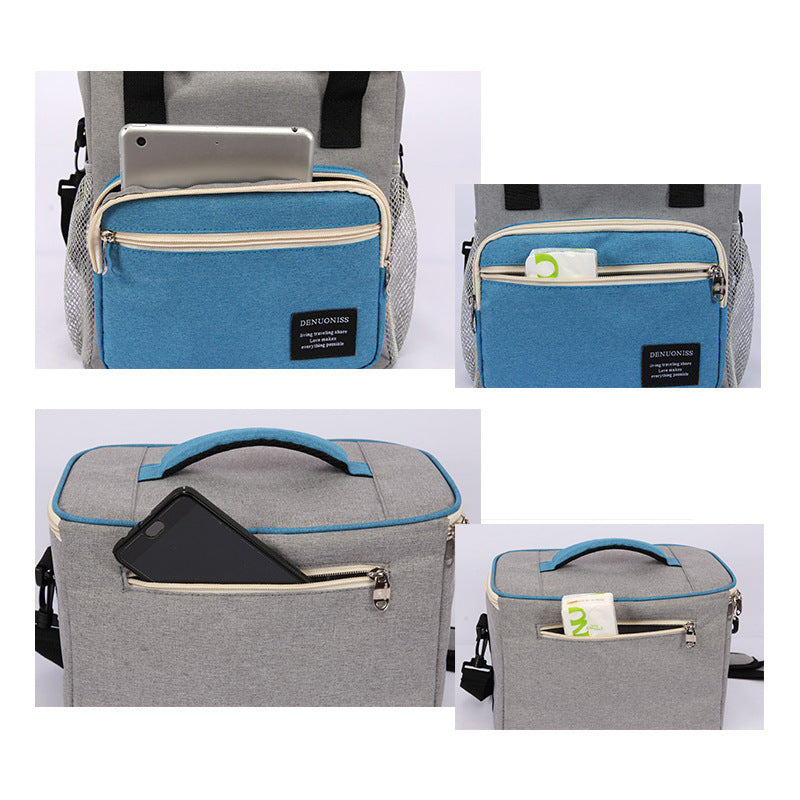 Cold Insulation Bag Thickened Lunch Bag EVA Waterproof Ice Pack Lunch Box Bag Lunch Bag