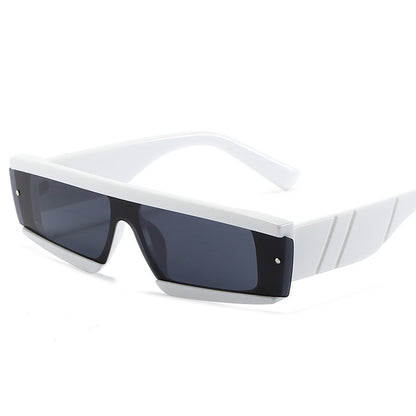 One-Piece Color Sunglasses Summer Jelly Color Trend Sunglasses Net Red Modern Personality Glasses