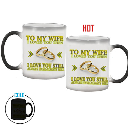 Wedding Anniversary Gift Mug Color Changing Mug