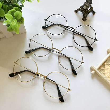 Korean Version Of Harajuku Flat Glasses