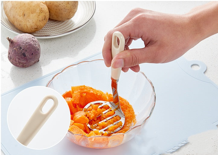 Kitchen Pressure Masher Manual Stainless Steel