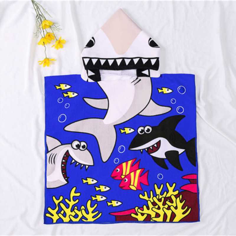 Children's Cloak Beach Bathrobe Dancing Outfit