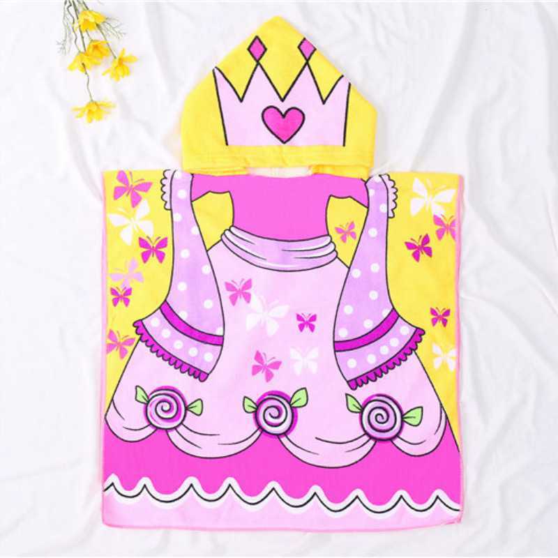 Children's Cloak Beach Bathrobe Dancing Outfit