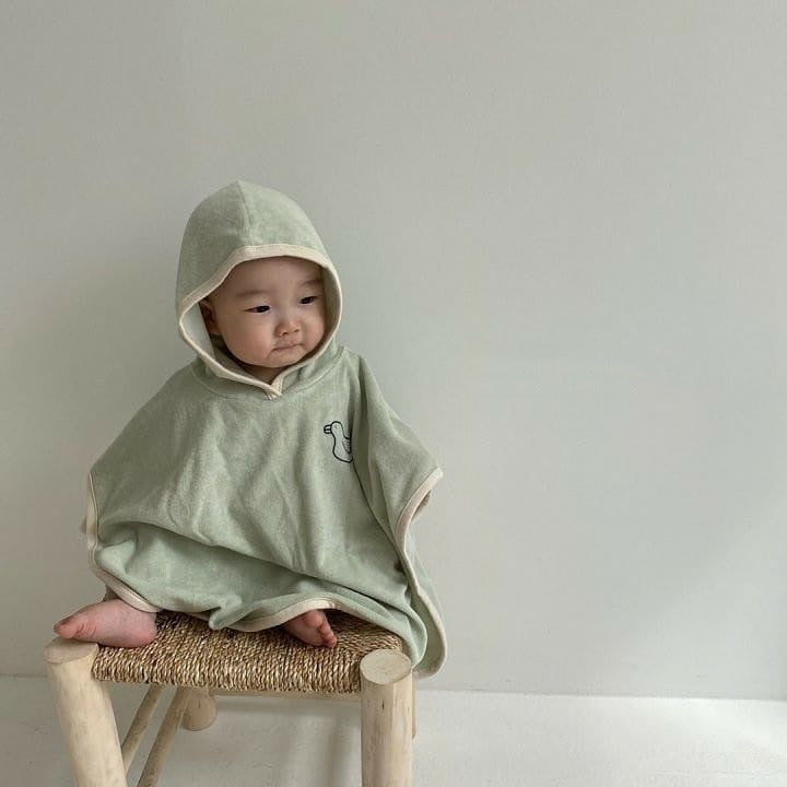 Children's Cute Cartoon Duck Bathrobe