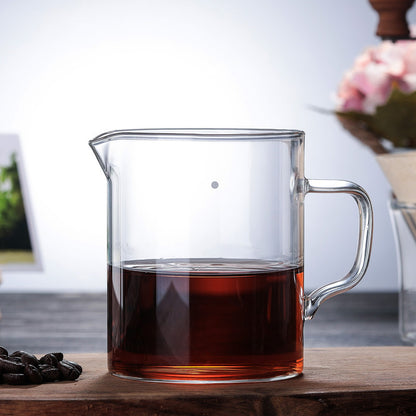 Heat-Resistant Glass Coffee Pot Double Glass Coffee Filter Cup