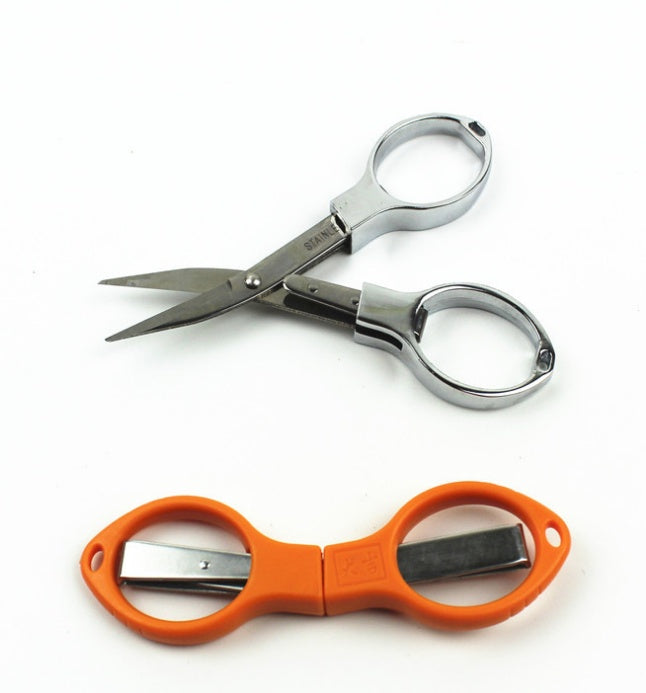 Stainless Steel Telescopic Scissors Household Folding Scissors