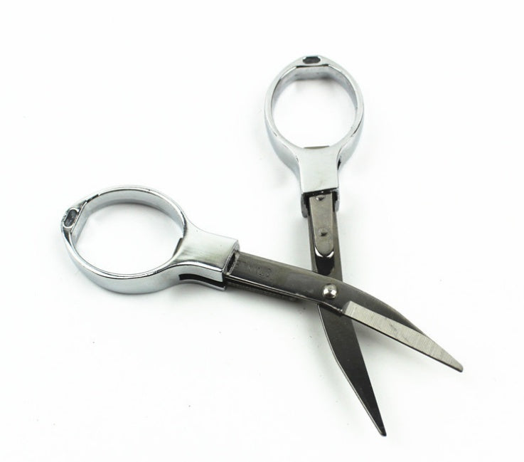 Stainless Steel Telescopic Scissors Household Folding Scissors
