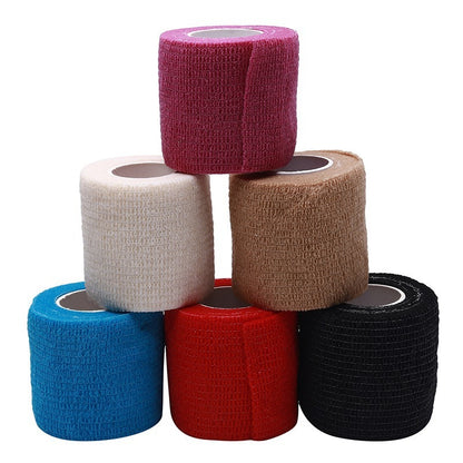 Sports Bandage Self Adhesive Sports Elastic Bandage Non Woven Self Adhesive Wrist And Knee Bandage Muscle Bandage