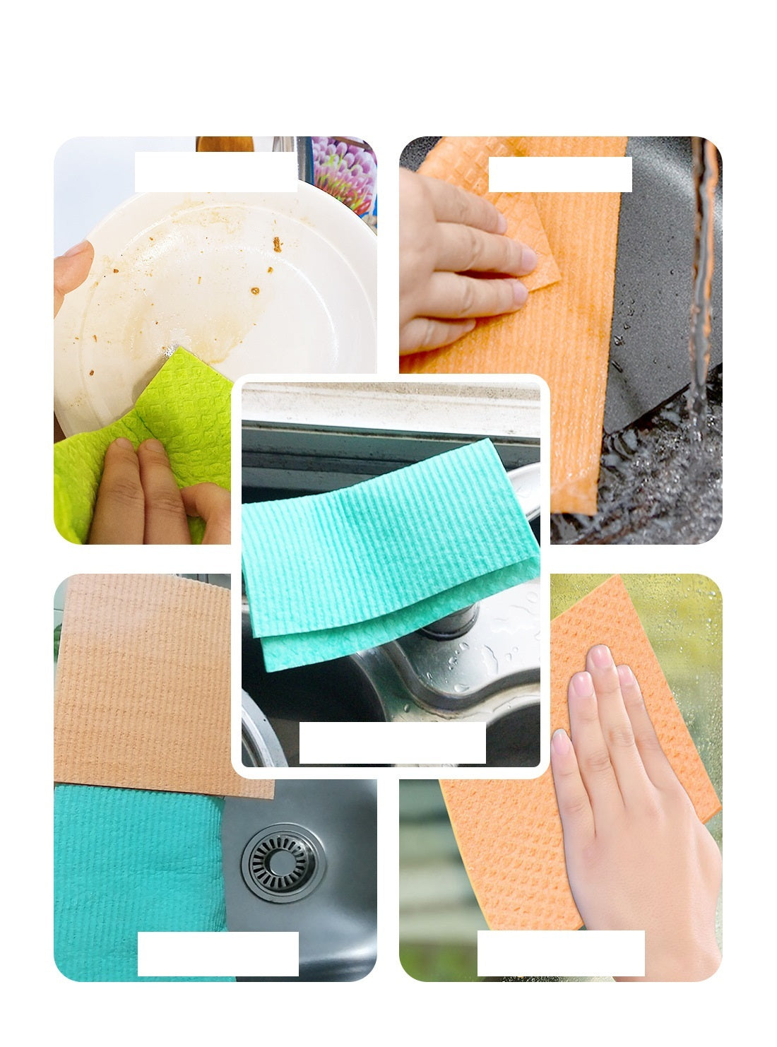 Kitchen Absorbent And Non-Oily Cleaning Wipes