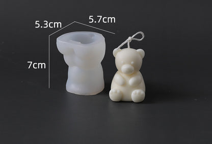 Candle Mold Aromatherapy Candle Silicone Mold Baking Chocolate Mold