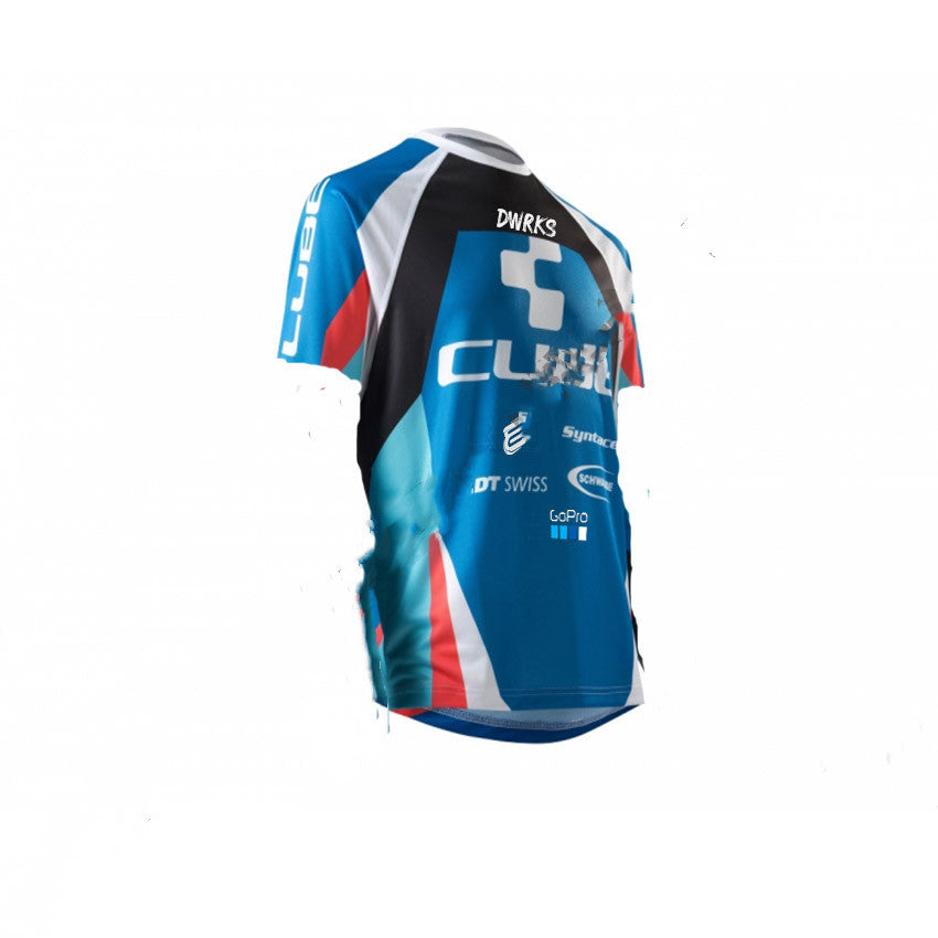 Short-sleeved Bib Cycling Jersey Suit