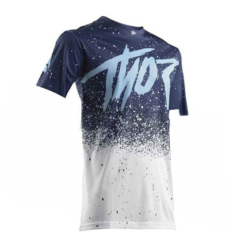 Short-Sleeved Bib Cycling Jersey Suit