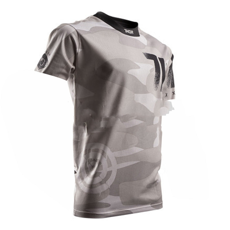 Short-Sleeved Bib Cycling Jersey Suit