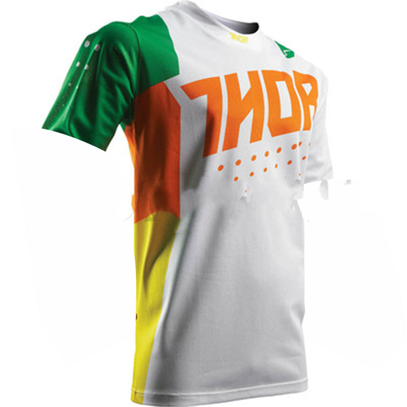 Short-Sleeved Bib Cycling Jersey Suit