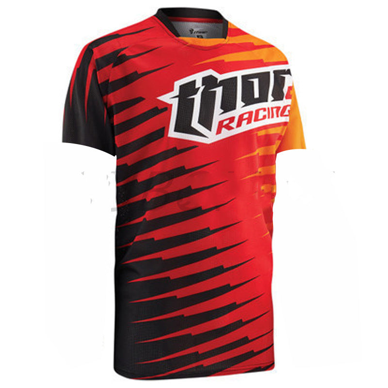 Short-Sleeved Bib Cycling Jersey Suit