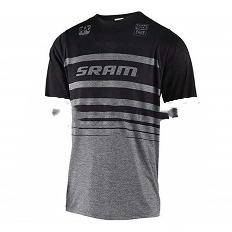 Short-Sleeved Bib Cycling Jersey Suit