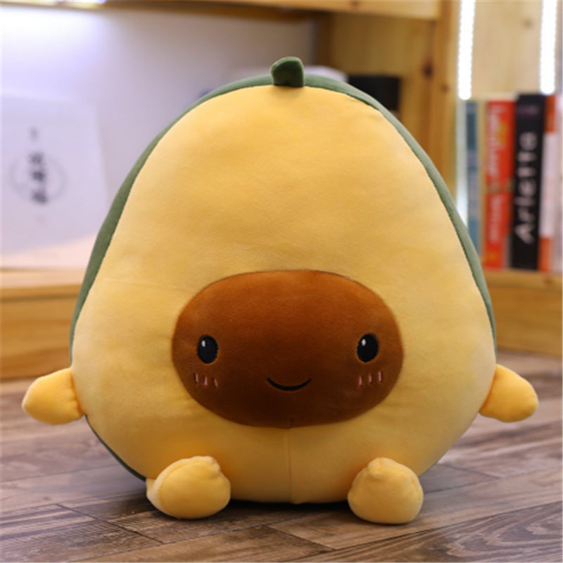 Cute Cartoon Fruit Avocado Doll Plush Toy Avocado Pillow Doll Doll